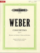 CONCERTINO IN E FLAT OP. 26      Weber, Carl Maria von - Poppa's Music 