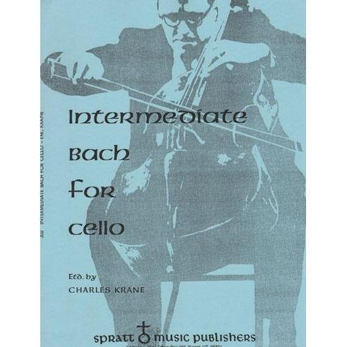 Intermediate Bach for Cello Ed. Charles Krane - Poppa's Music 