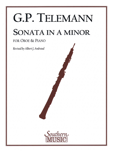 Sonata in A Minor for Oboe by Georg Philipp Telemann Arr. Albert Andraud - Poppa's Music 