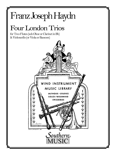 Four London Trios for Woodwinds by Franz Joseph Haydn Arr. Louis Moyse - Hl03774016 - Poppa's Music 