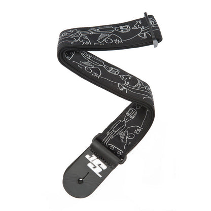 D'addario Planet Waves - Joe Satriani Collection Guitar Strap - Poppa's Music 