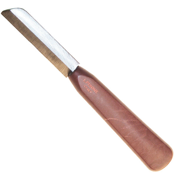 Pisoni Right Hand Beveled Concave Wood Handle Knife - PKDC-D105 - Premium Reed Knife from Pisoni - Just $53! Shop now at Poppa's Music