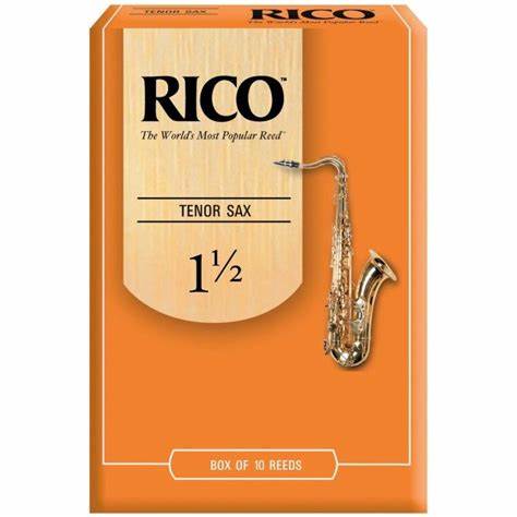 Tenor Sax Reeds 1.5 (Previous Packaging) -10 Per Box - Poppa's Music 