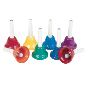 Rhythm Band 8 Note Handbell Set - RB108 - Poppa's Music 