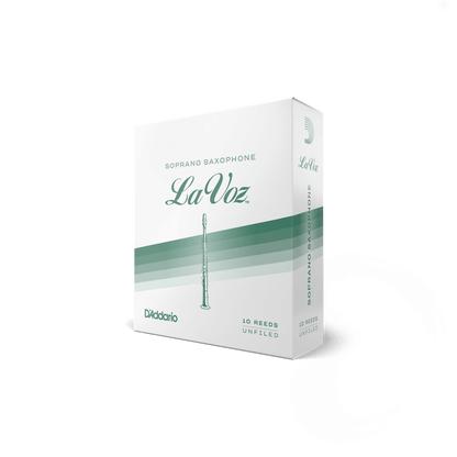 La Voz Soprano Saxophone Reeds -10 Per Box - Poppa's Music 