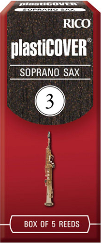 Plasticover by D'Addario Soprano Saxophone Reeds - 5 Per Box - Poppa's Music 