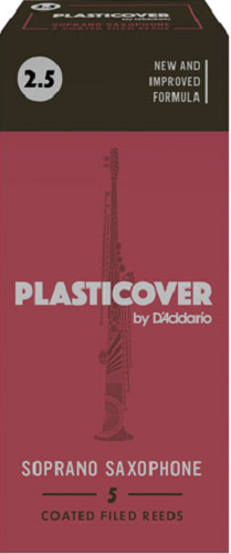 Plasticover by D'Addario Soprano Saxophone Reeds - 5 Per Box - Poppa's Music 