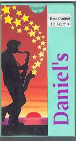 Daniel's Bass Clarinet Reeds - 10 Per Box - Poppa's Music 