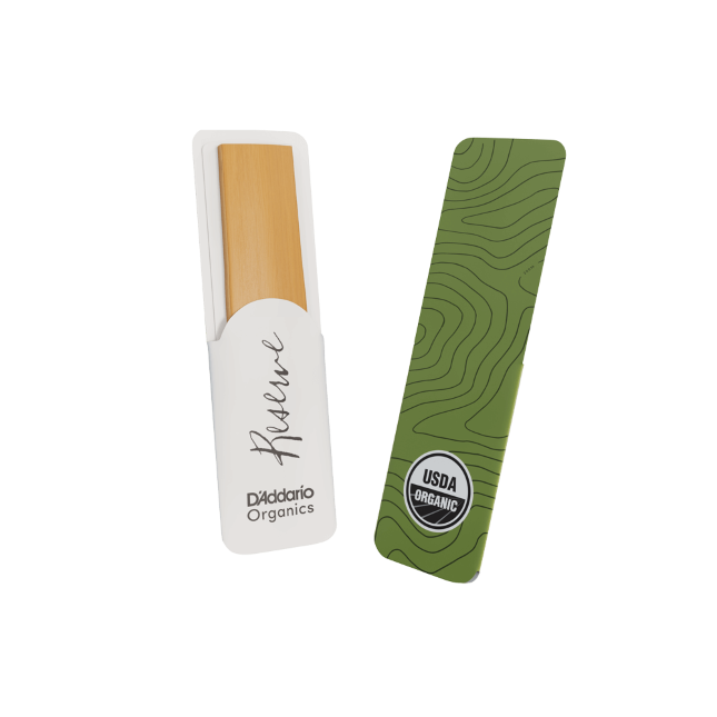 D'Addario Organic Reserve Alto Saxophone Reeds - 10 per Box - Premium Alto Saxophone Reed from D'Addario - Just $33.99! Shop now at Poppa's Music