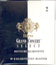 Grand Concert Select German Cut Bb Clarinet Reeds - 10 Per Box - Poppa's Music 
