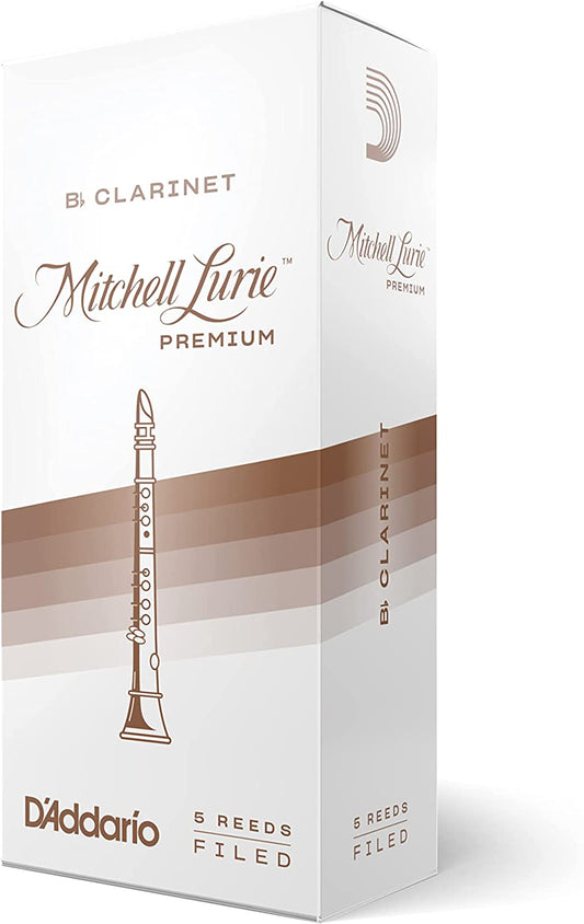 Mitchell Lurie Premium Bb Clarinet Reeds - 5 Per Box - Poppa's Music 