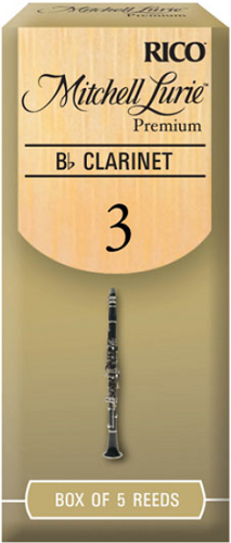 Mitchell Lurie Premium Bb Clarinet Reeds - 5 Per Box - Poppa's Music 