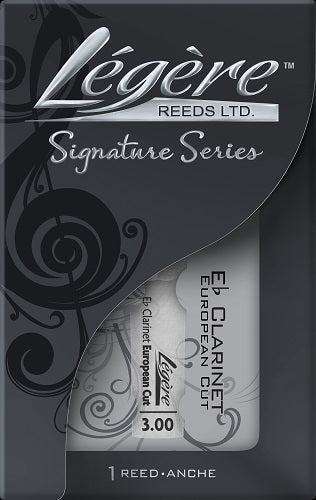 Legere Eb Clarinet European Cut Reeds - 1 Synthetic Reed - Poppa's Music 