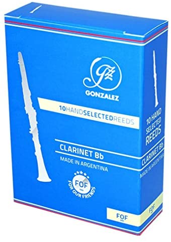 Gonzalez Bb Clarinet FOF Reeds - 10 Box - Poppa's Music 