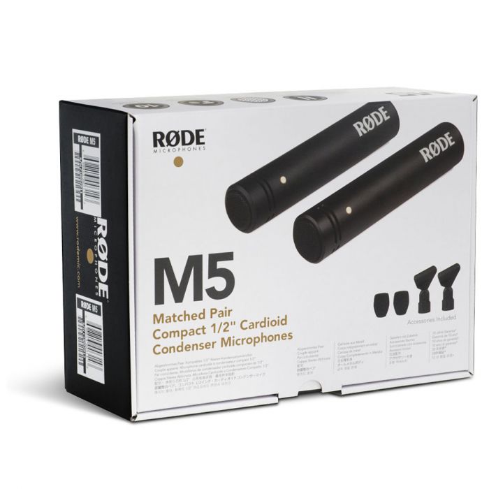Rode M5 Matched Pair Compact Condenser Microphones - Poppa's Music 