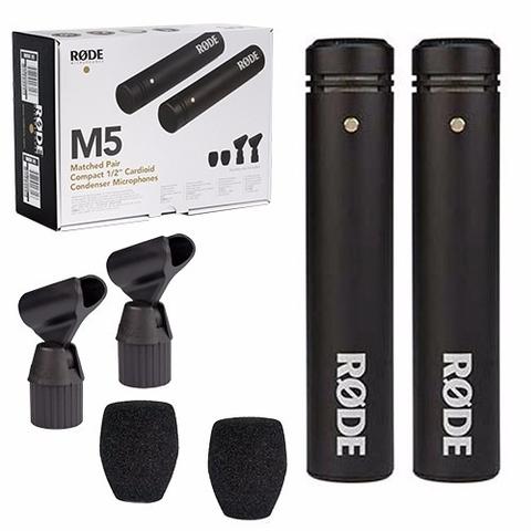Rode M5 Matched Pair Compact Condenser Microphones - Poppa's Music 