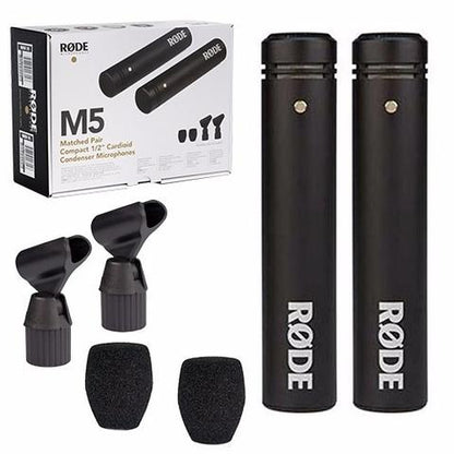Rode M5 Matched Pair Compact Condenser Microphones - Poppa's Music 