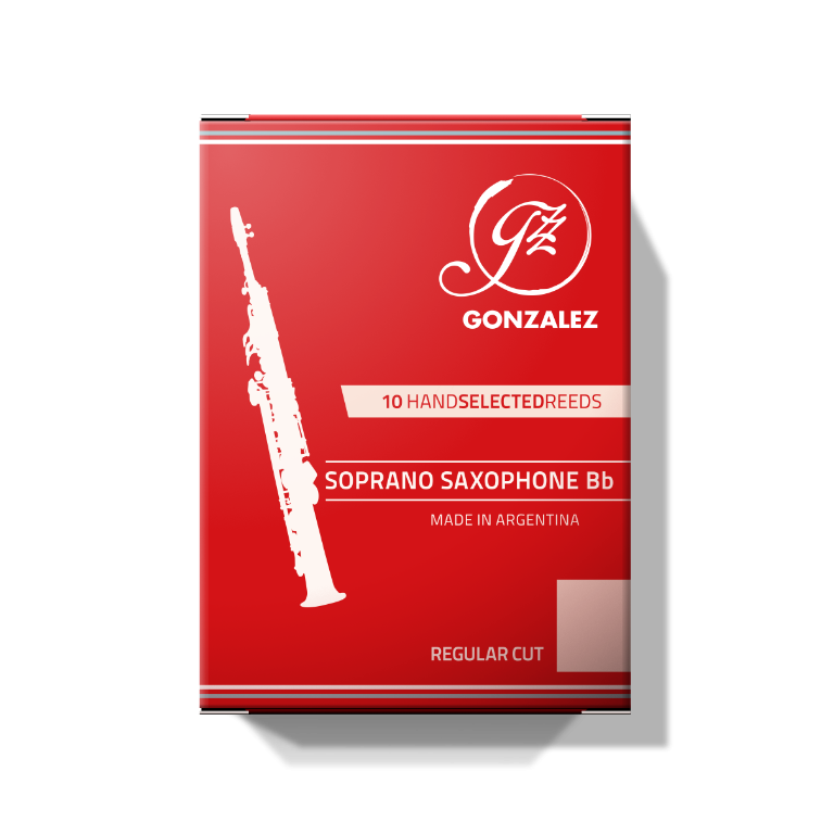 Gonzalez Soprano Sax (RC) Regular Cut Reeds - 10 Per Box - Poppa's Music 