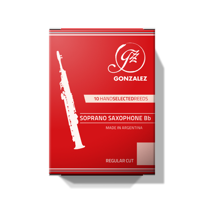Gonzalez Soprano Sax (RC) Regular Cut Reeds - 10 Per Box - Poppa's Music 