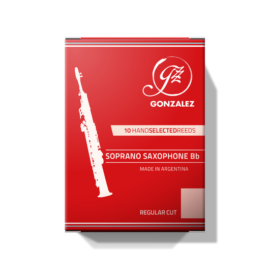 Gonzalez Soprano Sax (RC) Regular Cut Reeds - 10 Per Box - Poppa's Music 