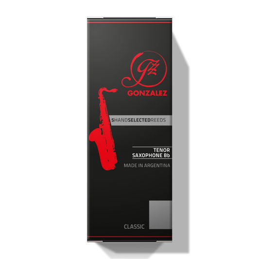 Gonzalez Classic Tenor Saxophone Reeds - 5 Per Box - Poppa's Music 