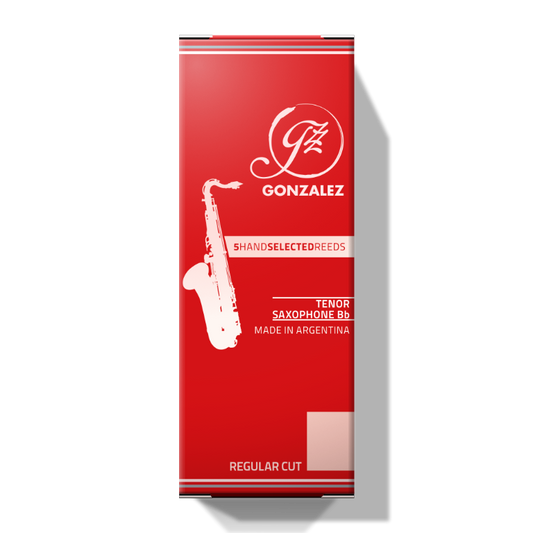 Gonzalez Tenor Sax Regular Cut (RC) Reeds - 5 Per Box - Poppa's Music 