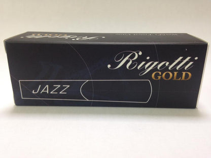 Rigotti Gold Baritone Saxophone Reeds - Jazz Cut - 5 Per Box - Poppa's Music 