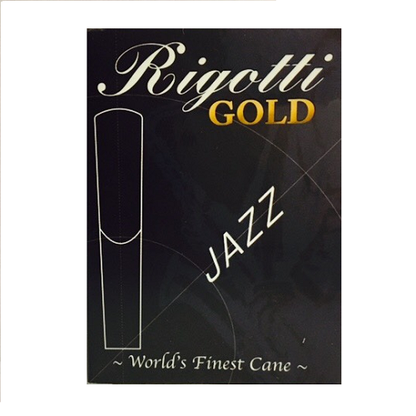 Rigotti Gold Alto Saxophone Jazz Cut Unfiled Reeds - 10 Per Box - Poppa's Music 