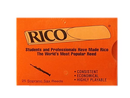 Soprano Sax Reeds (Previous Packaging) - 25 Per Box - Poppa's Music 