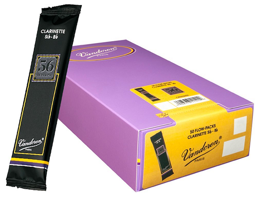 Vandoren Bb Clarinet 56 Rue Lepic Reeds - 50 Box - Poppa's Music 