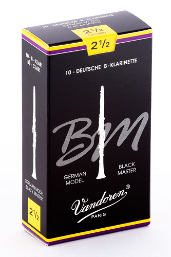 Vandoren Blackmaster German Bb Clarinet Reeds -10 Per Box - Poppa's Music 
