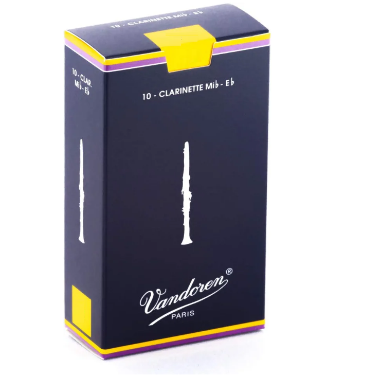Vandoren Eb Clarinet Traditional Reeds - 10 Per Box - Poppa's Music 