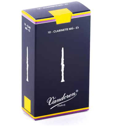 Vandoren Eb Clarinet Traditional Reeds - 10 Per Box - Poppa's Music 