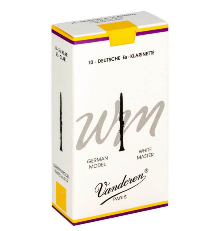 Vandoren Eb Clarinet White Master Reeds - Box of 10 - Poppa's Music 