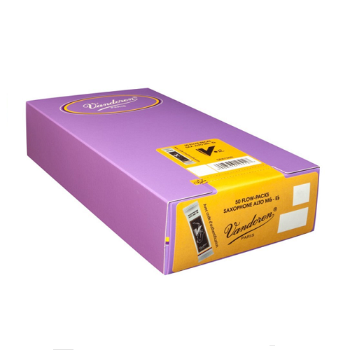 Vandoren Alto Sax V12 Reeds 50 Per Box - Poppa's Music 