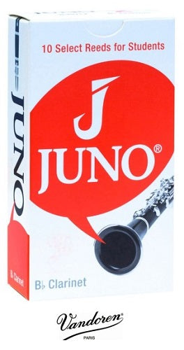 Vandoren Juno Bb Clarinet Reeds - 10 per Box - Premium Bb Clarinet Reed from Vandoren - Just $21! Shop now at Poppa's Music