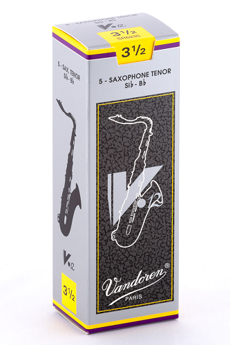 Vandoren Tenor Saxophone V12 Reeds - 5 Per Box - Poppa's Music 