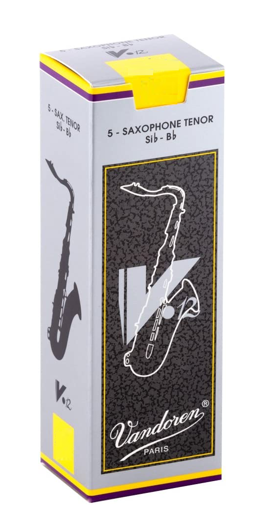 Vandoren Tenor Saxophone V12 Reeds - 5 Per Box - Poppa's Music 