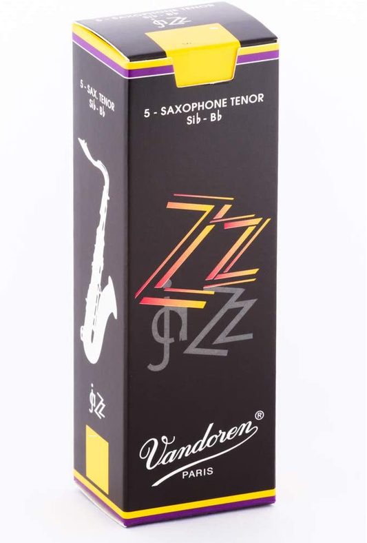 Vandoren ZZ Tenor Saxophone Reeds - 5 Per Box - Poppa's Music 