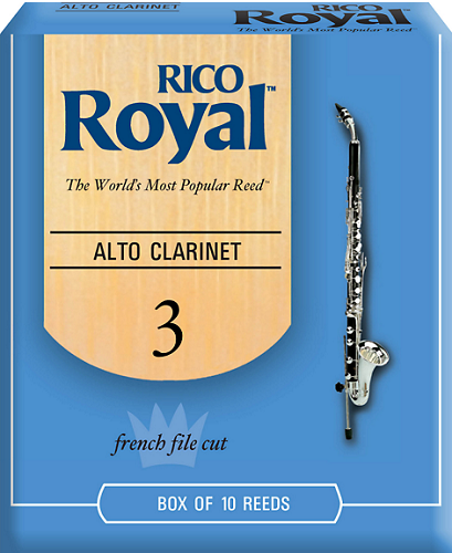 Royal Alto Clarinet Reeds (Previous Packaging) - 10 Per Box - Poppa's Music 