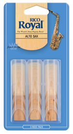 Royal by D'Addario Alto Saxophone Reeds - 3 Pack - Poppa's Music 