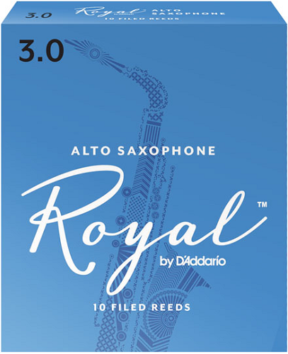 Royal by D'Addario Alto Saxophone Reeds Filed -10 Per Box - Poppa's Music 