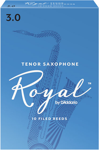 Royal by D'Addario Tenor Saxophone Reeds Filed - 10 Per Box - Poppa's Music 