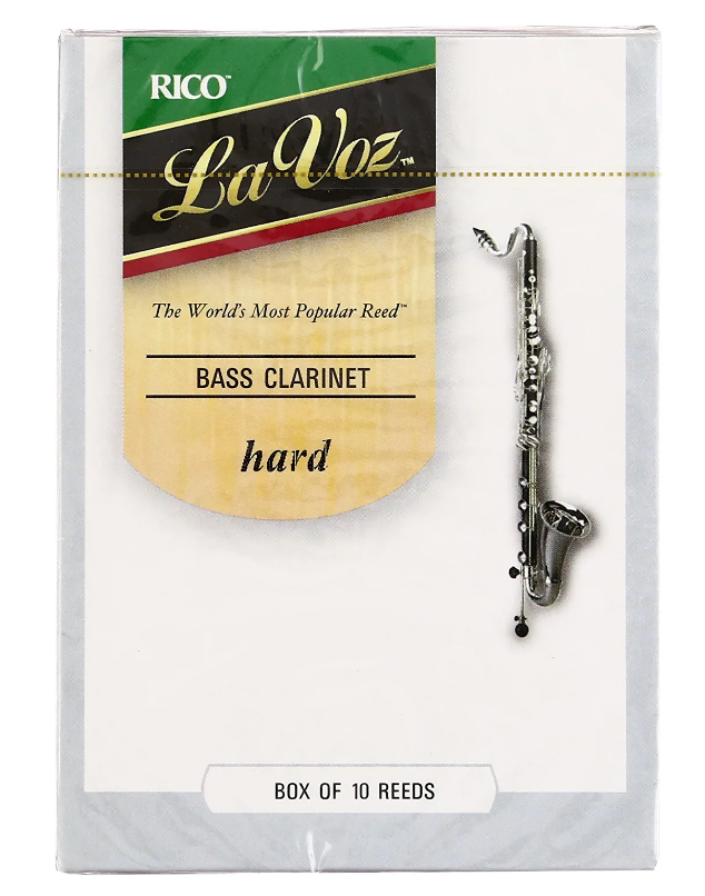 La Voz Bass Clarinet Reeds - 10 Per Box - Poppa's Music 