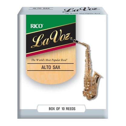 La Voz Alto Saxophone Reeds - 10 Per Box - Poppa's Music 