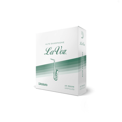 La Voz Alto Saxophone Reeds - 10 Per Box - Poppa's Music 
