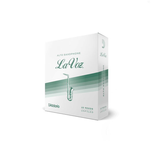 La Voz Alto Saxophone Reeds - 10 Per Box - Poppa's Music 