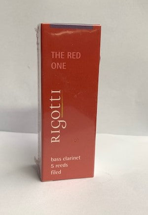 Rigotti Gold Bass Clarinet Reeds - Classic Filed - 5 Per Box - Poppa's Music 