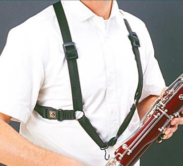 BG France Baritone Oboe Harness Strap W/ 2 Connectors - O50 - Poppa's Music 
