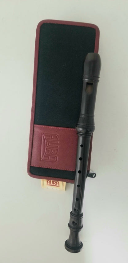 Aura  Conservatorium Advanced Soprano Recorder Grenadilla 3PC S8G - Poppa's Music 